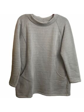 Grey Houndstooth Oversized Tunic